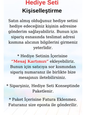 Orjinal Hediyeler Lüks Hediyelik Çiçek, Çikolata ve Kolye Seti,