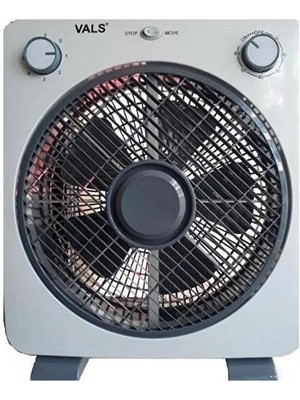Vals Kutu Fan Vantilatör 45W Kompakt Tasarım Yüksek Performans ve Geniş Salınım Açısı ile