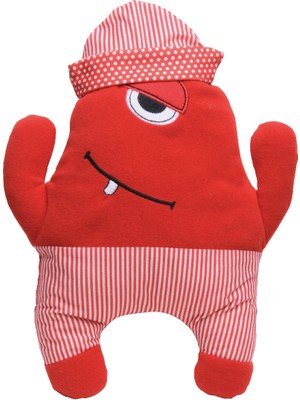 Monster Friendzz Peluş Oyuncak 30CM - Phir (Kırmızı)