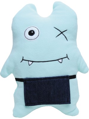 Monster Friendzz Peluş Oyuncak 30CM - Chof (Turkuaz)