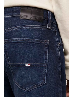 Tommy Hilfiger Scanton Slım AH1267 Lacivert Erkek Jean Pantolon