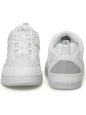 Calvin Klein Basket Cupsole Low Mıx Beyaz Erkek Sneaker