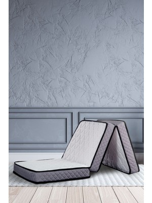 Tekno Trust Beyaz Sleeptown Yatak Deluxe Kuştüyü Sünger Katlanır Yatak 90X190 cm Katlanır 1 Yıl