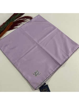 Levidor Lêvi D'or Levi'dor Trend Düz Renk Eşarp Soft Lila LVB46