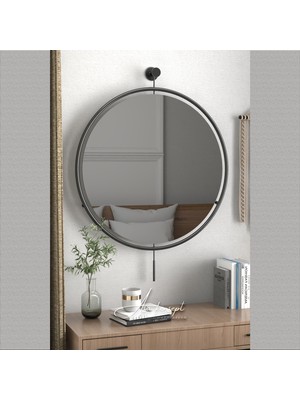 Amor Home Mirror Ayna Siyah Dekoratif Ayna, Makyaj Aynası Antre Ayna, Hol Koridor Ayna, Duvar Ayna, Salon Ayna, Mutfak Banyo Aynası, Wc Ofis Aynası