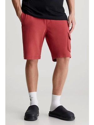 Calvin Klein Erkek Garnet Kargo Terry Jogger Şort