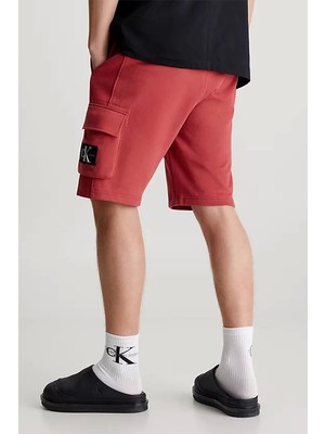 Calvin Klein Erkek Garnet Kargo Terry Jogger Şort