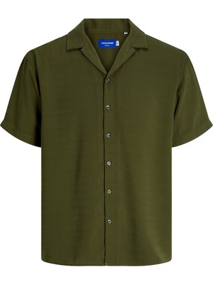 Jack & Jones Erkek Rahat Kesim Tatil Gömleği - 12257481