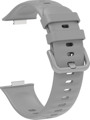 AktarMobile Huawei Watch Fit 3 Uyumlu Silikon Kordon Spor Kayış Soft Jel Band Özel Pim Tasarımı