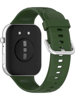 Kreton Huawei Watch Fit 3 / Fit 4 / Fit 4 PRO ile Uyumlu Kordon Jel Silikon Tokalı Kayış