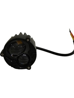 Motobisavm Yuvarlak LED Lamba 2 LED