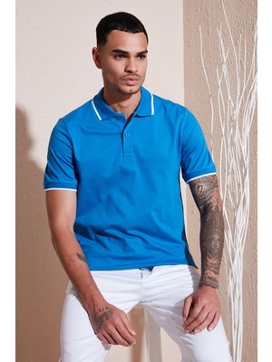 Buratti Pamuklu Regular Fit Polo Yaka T Shirt Erkek Polo Yaka T Shirt 5902063