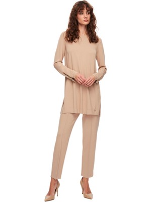Miss Dalida Bej Dar Paça Triko Pantolon