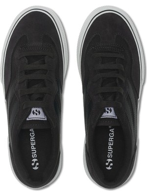 Superga 3041 Revolley Colorblock Platform Kadın Siyah Sneaker S1151MW-A6P