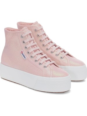 Superga 2708 Hı Top Lame Kadın Pembe Sneaker S4128DW-A0Q