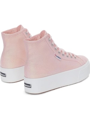 Superga 2708 Hı Top Lame Kadın Pembe Sneaker S4128DW-A0Q