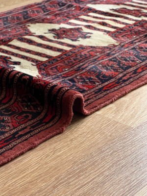 DesignEv 62X187 cm El Dokuma Canlı Renkli Küçük Boy Yolluk Uşak Kilim