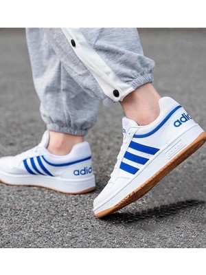 adidas Hoops Originals  V-1 Erkek Sneaker Ayakkabı GY5435BEYAZ-MAVI