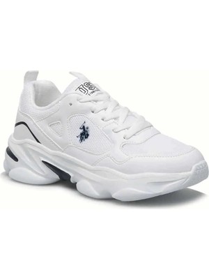 U.S. Polo Assn.  Asnn. Bob B-9 Kadın Günlük Spor Ayakkabı USP101503744BEYAZ