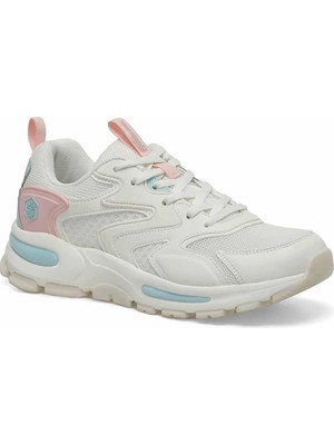 Lumberjack Null 4fx Kadın Sneaker Ayakkabı 1014999409-1KIRIK-BYZ Düz Taban Kırık Beyaz Renkli Konforlu Tasarım