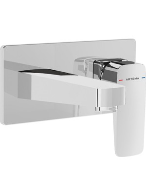 Artema Root Square Ankastre Lavabo Bataryası (Sıva Üstü Grubu)-A42738