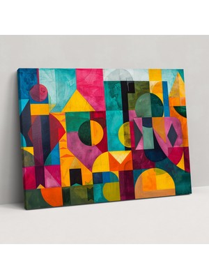 Painted Anarchy Soyut Sanat Kanvas Tablo - Soyut Sanat, Soyut Sanat, Kanvas Tablo, Duvar Sanatı, 50X30