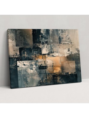 Painted Anarchy Soyut Sanat Duvar Sanatı - Soyut Sanat, Kanvas Tablo, Soyut Sanat, Kanvas Tablo, 70 x 50 cm