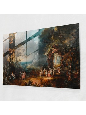 Painted Anarchy Barok Tarzı Resim Duvar Dekorasyonu - Barok, Modern Sanat, Barok Tarzı Resim, Duvar Dekorasyonu, 70 x 50 cm