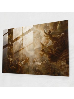 Painted Anarchy Barok Tarzı Resim Duvar Dekorasyonu - Barok, Modern Sanat, Duvar Dekorasyonu, Barok Tarzı Resim, 70 x 50 cm