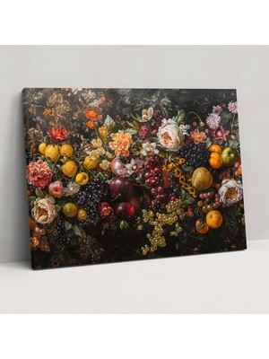 Painted Anarchy Barok Tarzı Resim Duvar Dekorasyonu - Barok, Girift Detaylar, Ev Dekorasyonu, Duvar Dekorasyonu, 70 x 50 cm