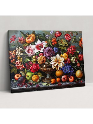 Painted Anarchy Barok Tarzı Resim Duvar Sanatı - Barok, Kanvas, Duvar Dekorasyonu, Ev Dekorasyonu, 70 x 50 cm