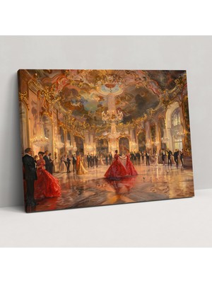 Painted Anarchy Barok Tarzı Tablo Duvar Sanatı - Barok, Duvar Sanatı, Kanvas Tablo, Ev Dekorasyonu, 70 x 50 cm