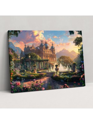 Painted Anarchy Barok Tarzı Tablo Kanvas Tablo - Barok, Ev Dekorasyonu, Kanvas Tablo, Barok Tarzı Tablo, 70 x 50 cm