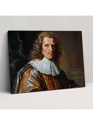 Painted Anarchy Barok Tarzı Resim Asilzade Kanvas Tablo Duvar Sanatı - Barok, Barok Tarzı Resim, Ev Dekorasyonu, Duvar Dekorasyonu, 50X30