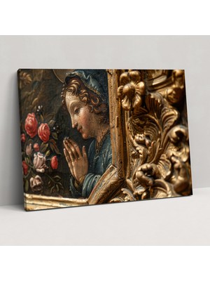 Painted Anarchy Barok Tarzı Tablo Kanvas Tablo - Barok, Duvar Dekorasyonu, Duvar Sanatı, Barok Tarzı Tablo, 70 x 50 cm