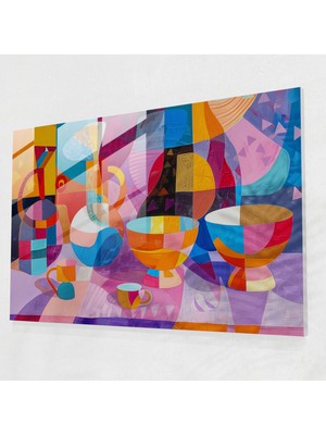 Painted Anarchy Fovizm Duvar Dekorasyonu - Cesur Natürmort - Fovizm, Fovizm Sanat Tarzı, Duvar Dekorasyonu, Cam Baskı, 45 x 30 cm