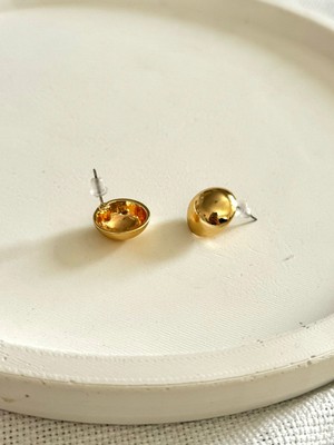 Demokan Kadın Küpe Top Düğme Küpe