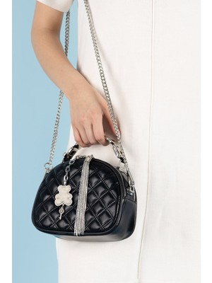 Getcho Faram Kadın Kapitone El Çantası ve Zincir Askılı Çapraz Çanta