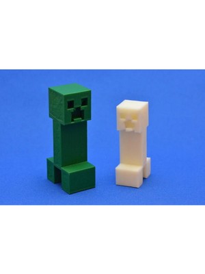 BYD3D Tekno 2'li Minecraft Creeper Seti, Minecraft Biblo, Minecraft Heykel Seti