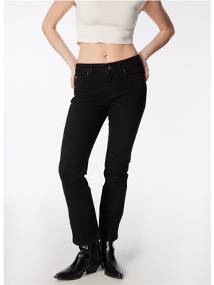 Lee Cooper Orta Bel Geniş Paça Susie Kadın Kot Pantolon 242LCF121010