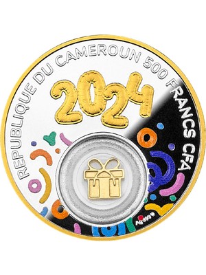 Agakulche Birthday 2024 14.14 Gram Gümüş Sikke Coin (999.0)