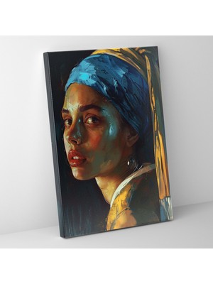 Painted Anarchy Johannes Vermeer Canvas Print  30X50 cm