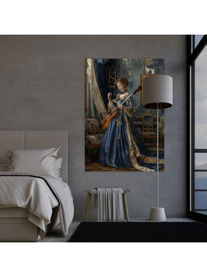 Painted Anarchy Johannes Vermeer Wall Art  30X50 cm