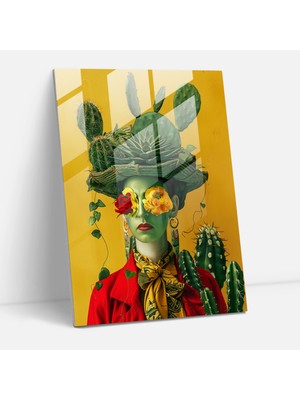 Painted Anarchy Frida Kahlo Style Ev Dekorasyonu - Frida Kahlo Eserleri 30X45 cm