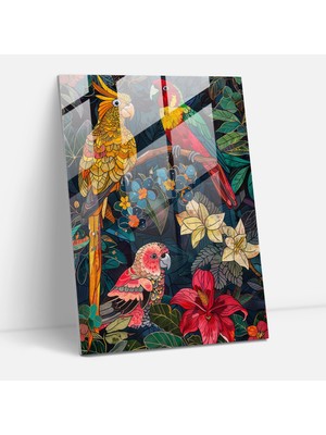 Painted Anarchy Frida Kahlo Style Ev Dekorasyonu - Frida Kahlo Eserleri 30X45 cm