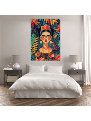 Painted Anarchy Frida Kahlo Style Wall Art - Frida Kahlo 30X50 cm