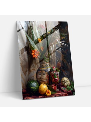 Painted Anarchy Frida Kahlo Style Ev Dekorasyonu - Frida Kahlo Eserleri 30X45 cm