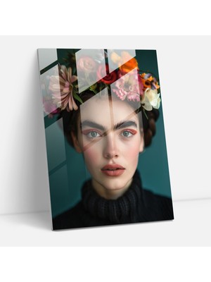 Painted Anarchy Frida Kahlo Style Ev Dekorasyonu - Frida Kahlo Eserleri 30X45 cm