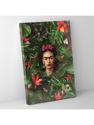 Painted Anarchy Exotic Frida Kahlo Style Wall Art - Frida Kahlo 30X50 cm