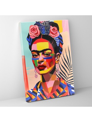 Painted Anarchy Frida Kahlo Style Duvar Dekorasyonu - Frida Kahlo 30X50 cm